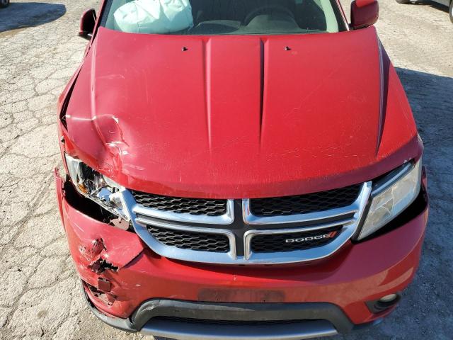 3C4PDDBG6DT507370 - 2013 DODGE JOURNEY SXT RED photo 11