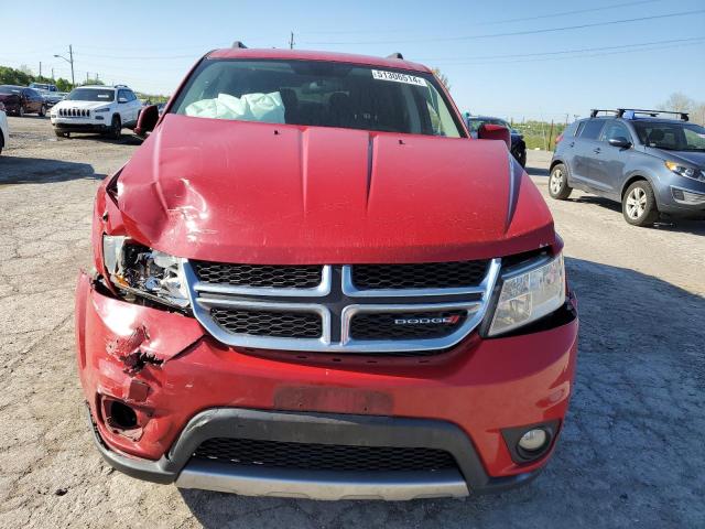 3C4PDDBG6DT507370 - 2013 DODGE JOURNEY SXT RED photo 5