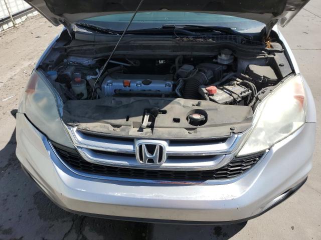 5J6RE4H56AL038035 - 2010 HONDA CR-V EX SILVER photo 12