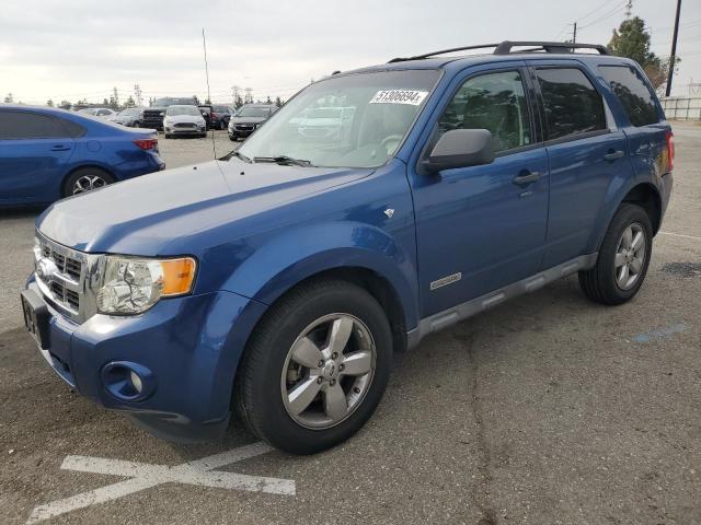 1FMCU03158KE64225 - 2008 FORD ESCAPE XLT BLUE photo 1