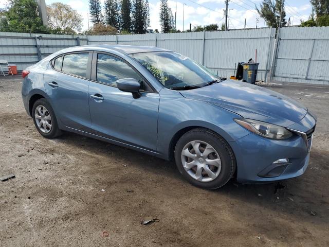 JM1BM1T78G1340870 - 2016 MAZDA 3 SPORT BLUE photo 4