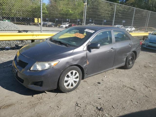 2T1BU4EE5AC517181 - 2010 TOYOTA COROLLA BASE GRAY photo 1