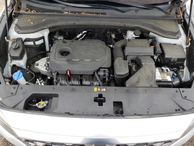 5NMS3CAD3KH024654 - 2019 HYUNDAI SANTA FE SEL Արծաթագույն լուսանկար 12