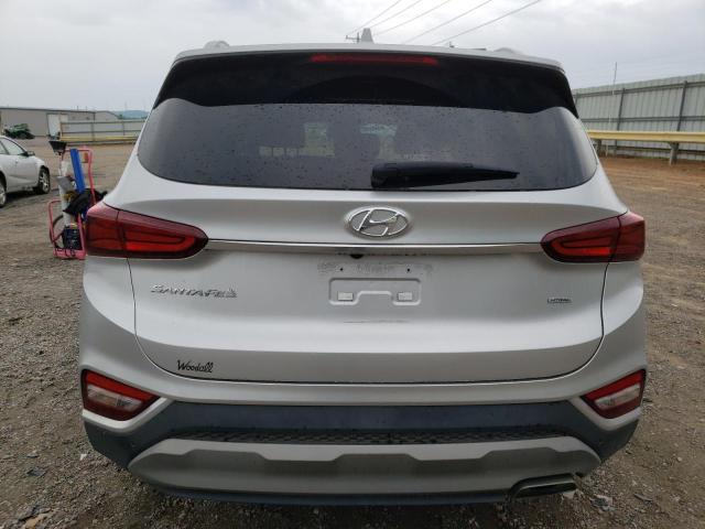 5NMS3CAD3KH024654 - 2019 HYUNDAI SANTA FE SEL SILVER photo 6