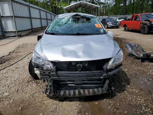 3N1AB7AP1EL669202 - 2014 NISSAN SENTRA S SILVER photo 5