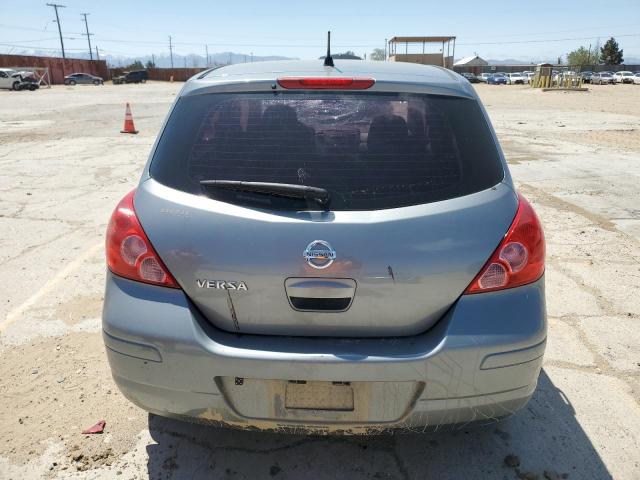 3N1BC1CP8AL425827 - 2010 NISSAN VERSA S GRAY photo 6