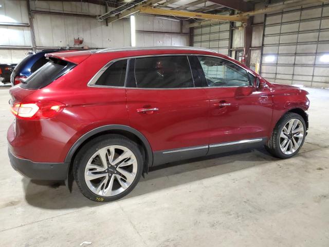 2LMPJ8LR7HBL51230 - 2017 LINCOLN MKX RESERVE Բորդո լուսանկար 3