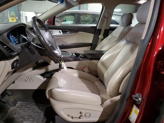 2LMPJ8LR7HBL51230 - 2017 LINCOLN MKX RESERVE Բորդո լուսանկար 7
