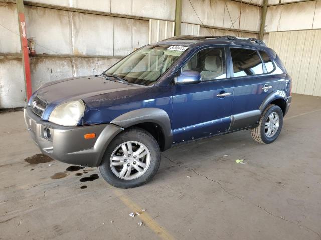 KM8JN12D48U914408 - 2008 HYUNDAI TUCSON SE BLUE photo 1