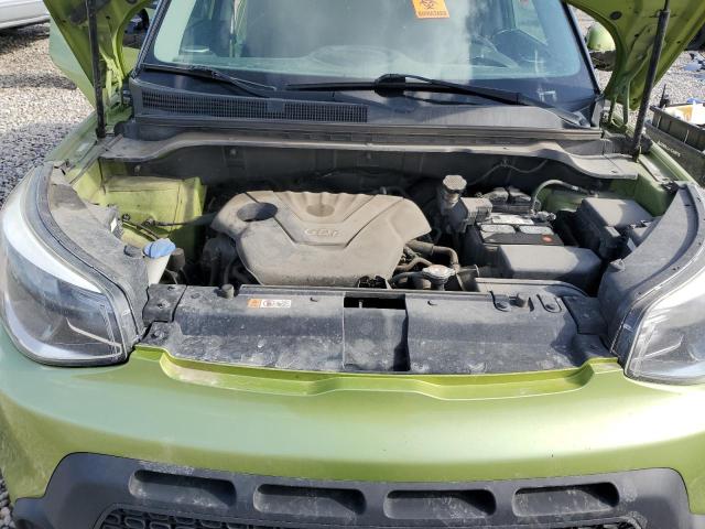 KNDJN2A20G7830724 - 2016 KIA SOUL GREEN photo 11