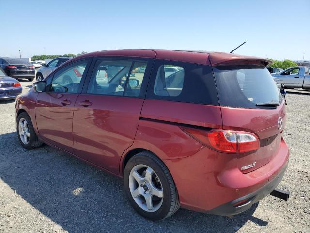 JM1CW2CL4E0167482 - 2014 MAZDA 5 TOURING RED photo 2