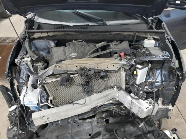5TDJZRFH0KS957269 - 2019 TOYOTA HIGHLANDER SE Синій фото 12