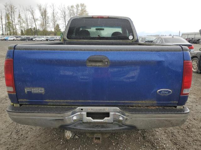 1FTRX18L9WKA40775 - 1998 FORD F150 BLUE photo 6