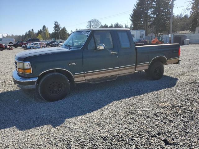 1FTEX15NXSKB74175 - 1995 FORD F150 GREEN photo 1