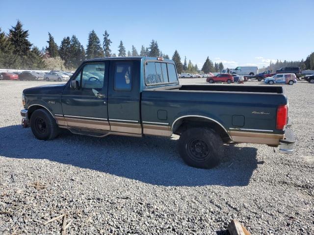 1FTEX15NXSKB74175 - 1995 FORD F150 GREEN photo 2