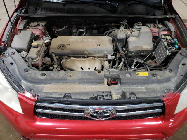 JTMZD31V975050870 - 2007 TOYOTA RAV4 LIMITED RED photo 12