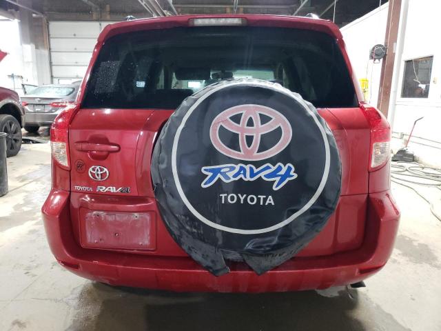 JTMZD31V975050870 - 2007 TOYOTA RAV4 LIMITED RED photo 6