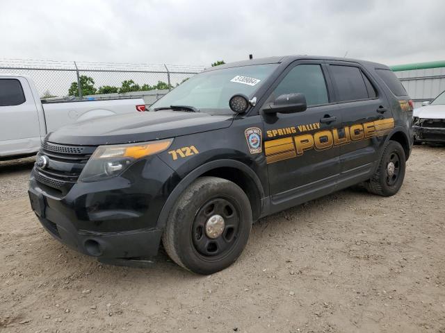 1FM5K8AR0DGC41190 - 2013 FORD EXPLORER POLICE INTERCEPTOR Qara foto 1