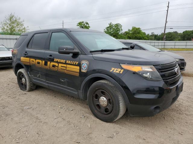 1FM5K8AR0DGC41190 - 2013 FORD EXPLORER POLICE INTERCEPTOR Qara foto 4