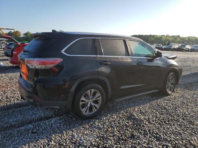 5TDKKRFHXES014836 - 2014 TOYOTA HIGHLANDER XLE 黑色 照片 3
