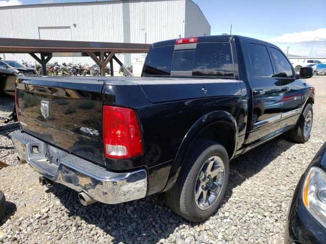 1C6RD7NT8CS112391 - 2012 DODGE RAM 1500 LARAMIE BLACK photo 3