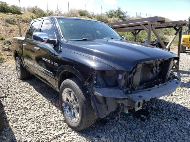 1C6RD7NT8CS112391 - 2012 DODGE RAM 1500 LARAMIE BLACK photo 4