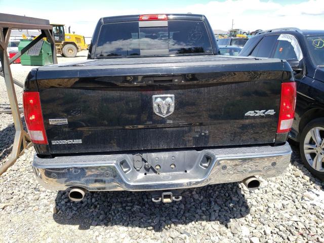 1C6RD7NT8CS112391 - 2012 DODGE RAM 1500 LARAMIE BLACK photo 6