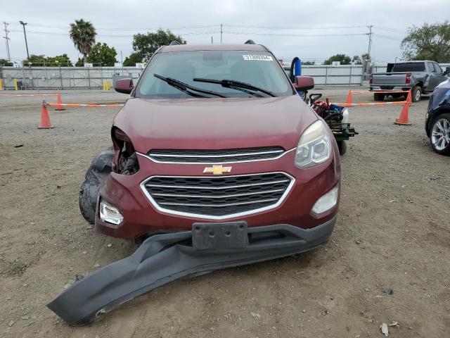 2GNALCEKXG1175353 - 2016 CHEVROLET EQUINOX LT RED photo 5