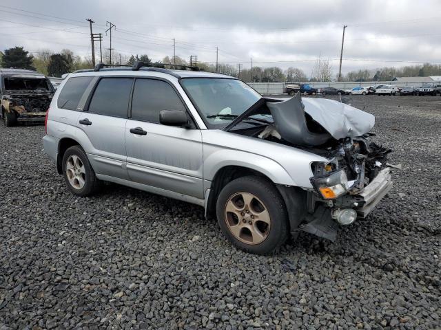 JF1SG65673H763360 - 2003 SUBARU FORESTER 2.5XS Argent photo 4