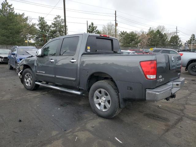 1N6BA07B77N232375 - 2007 NISSAN TITAN XE GRAY photo 2