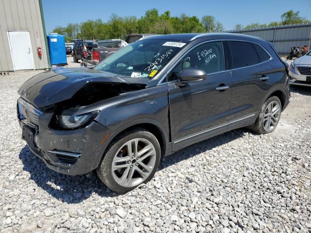 5LMTJ3DH9KUL18795 - 2019 LINCOLN MKC RESERVE GRAY photo 1
