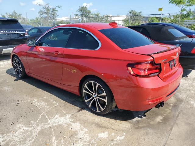 WBA2J3C06L7F02008 - 2020 BMW 230XI RED photo 2