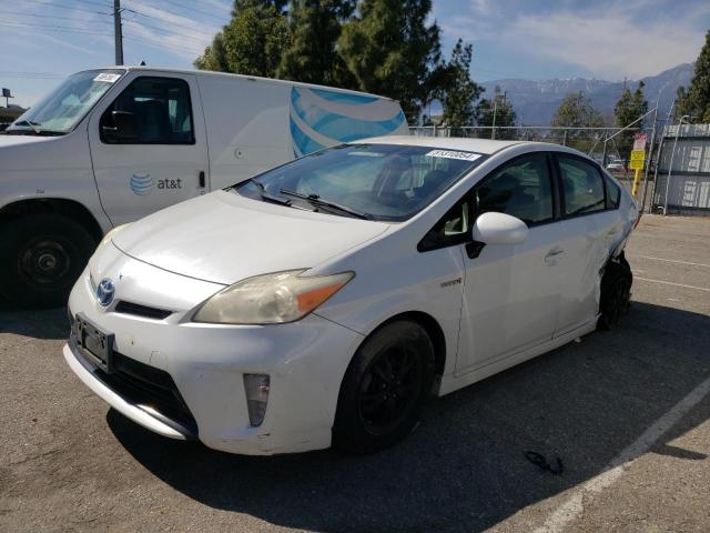 JTDKN3DU7C5473524 - 2012 TOYOTA PRIUS WHITE photo 1