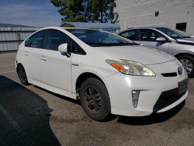 JTDKN3DU7C5473524 - 2012 TOYOTA PRIUS WHITE photo 4