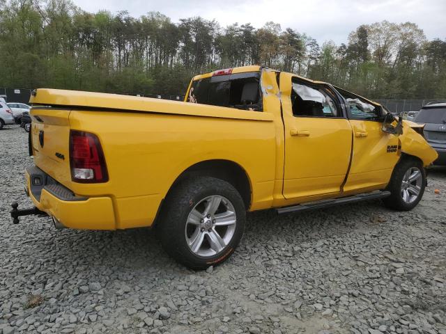 1C6RR7MTXGS299139 - 2016 RAM 1500 SPORT YELLOW photo 3