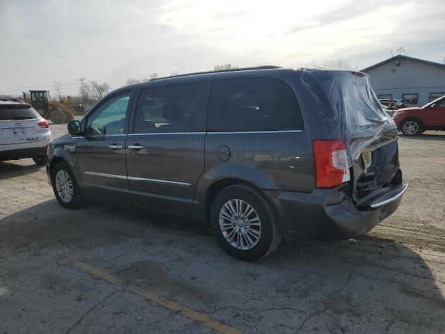 2C4RC1CG3FR693240 - 2015 CHRYSLER TOWN & COU TOURING L GRAY photo 2