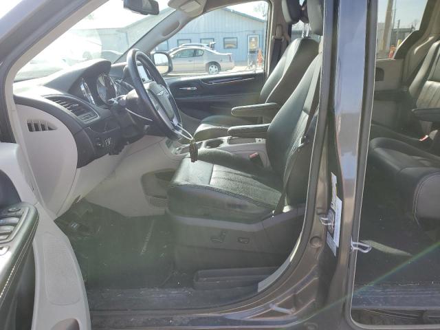 2C4RC1CG3FR693240 - 2015 CHRYSLER TOWN & COU TOURING L GRAY photo 7