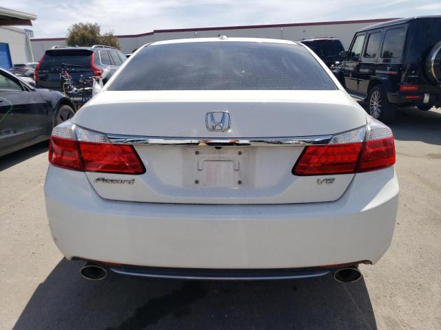 1HGCR3F85DA005200 - 2013 HONDA ACCORD EXL WHITE photo 6