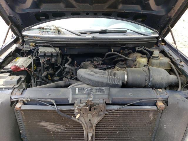 1FTRX14W27NA78039 - 2007 FORD F150 Mavi fotoğraf 11