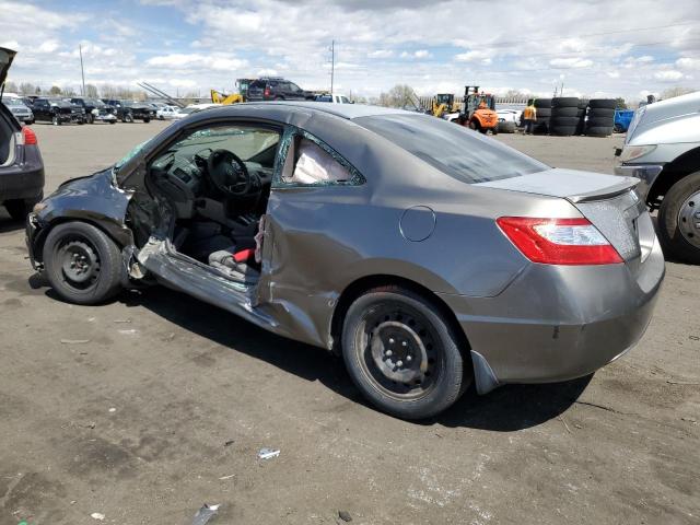 2HGFG11697H544048 - 2007 HONDA CIVIC LX GRAY photo 2