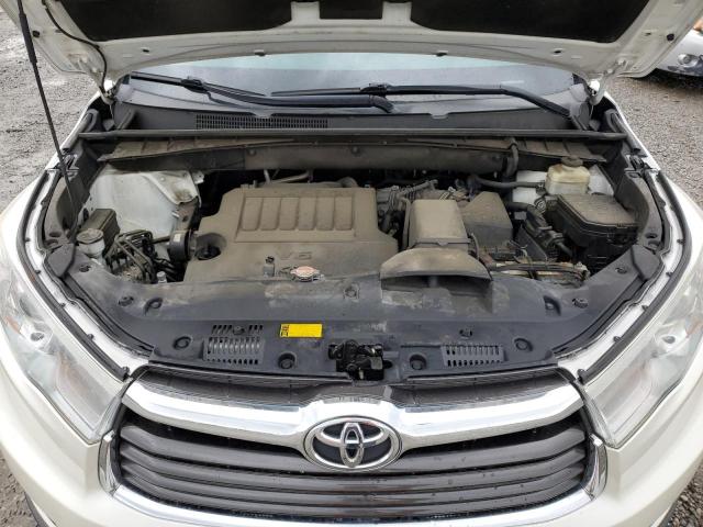 5TDKKRFH7GS174563 - 2016 TOYOTA HIGHLANDER XLE 白色 照片 12