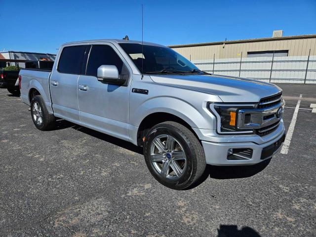 1FTEW1CB6KKD15447 - 2019 FORD F150 SUPERCREW SILVER photo 1