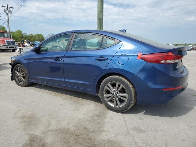 5NPD84LF5HH047122 - 2017 HYUNDAI ELANTRA SE BLUE photo 2