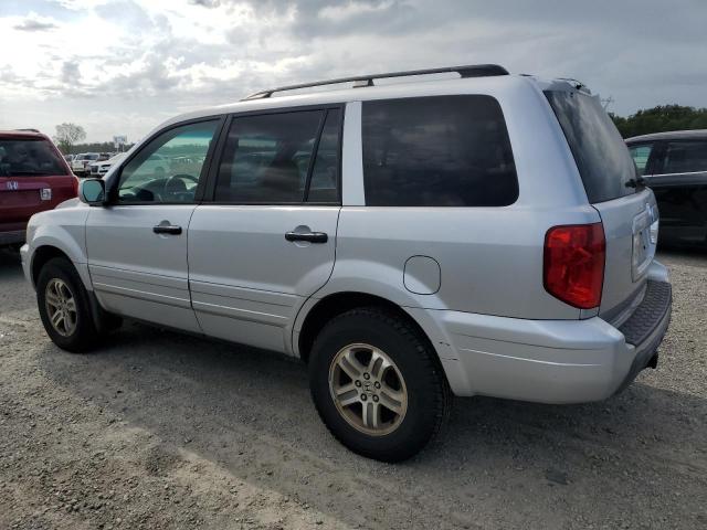 2HKYF18623H516996 - 2003 HONDA PILOT EXL SILVER photo 2