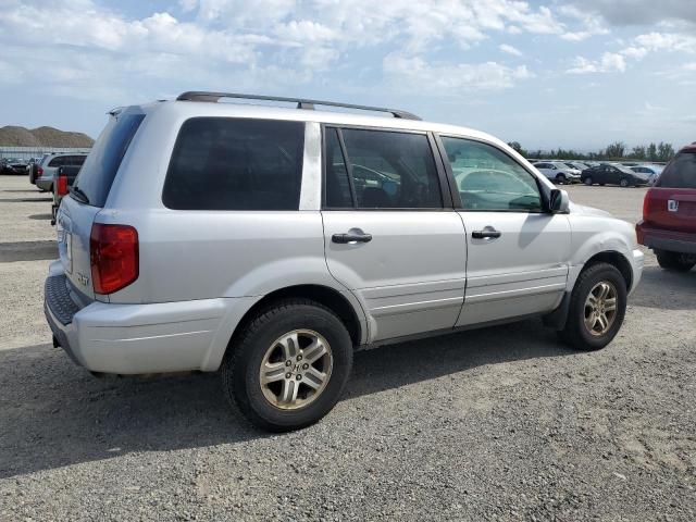 2HKYF18623H516996 - 2003 HONDA PILOT EXL SILVER photo 3