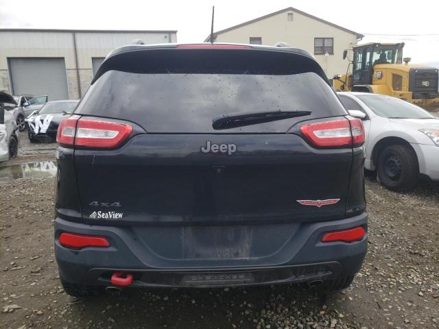 1C4PJMBS3GW112848 - 2016 JEEP CHEROKEE TRAILHAWK BLACK photo 6