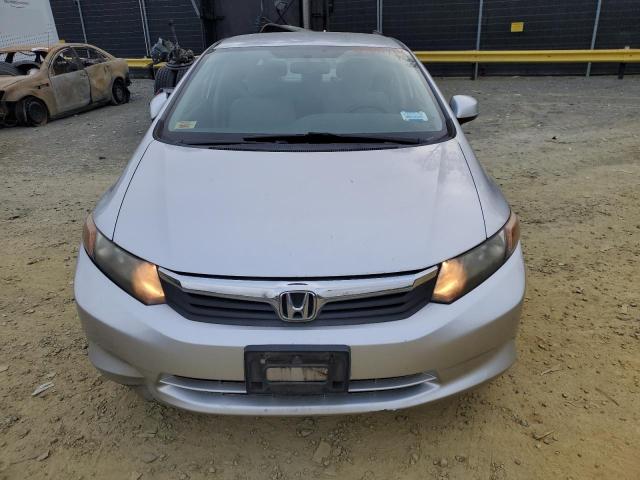 19XFB2F58CE373382 - 2012 HONDA CIVIC LX SILVER photo 5