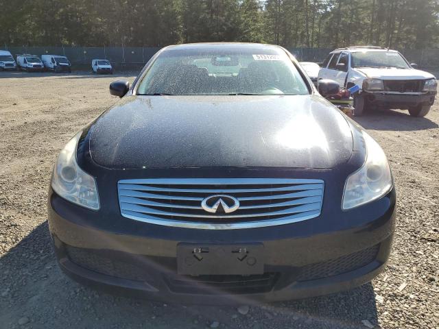 JNKBV61F98M258262 - 2008 INFINITI G35 BLACK photo 5