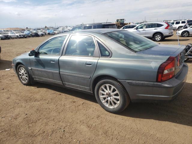 YV1TS90D111180500 - 2001 VOLVO S80 T6 EXECTUVIE TEAL photo 2