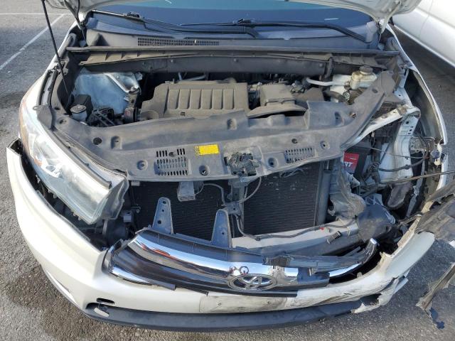 5TDKKRFH7FS090225 - 2015 TOYOTA HIGHLANDER XLE 白色 照片 12